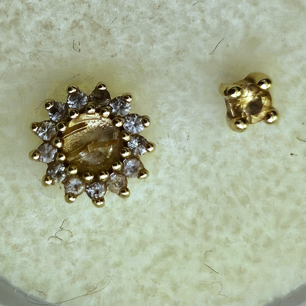 BUDDHA JEWELRY Delphine And Citrine Prong YG